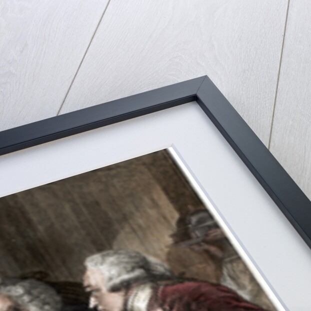 Dr Johnson's first interview with John Wilkes by W Thomas