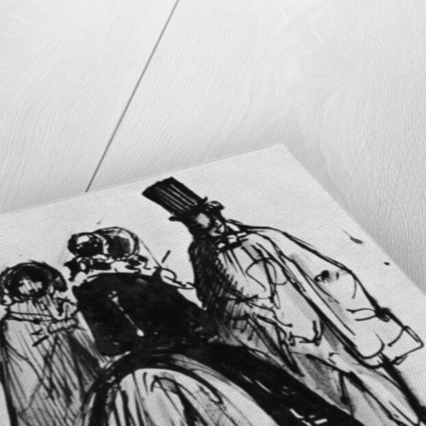 Conversation by Constantin Guys