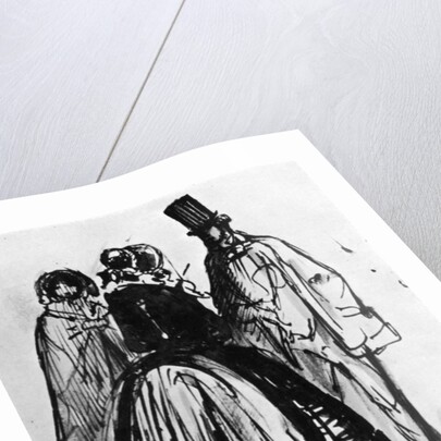 Conversation by Constantin Guys