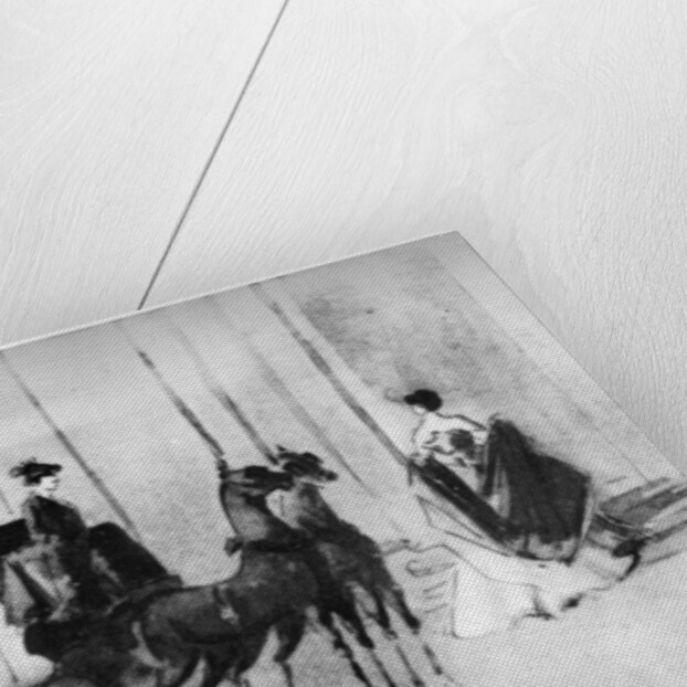 Arriving at the Ball by Constantin Guys