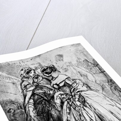 At Mabille's by Constantin Guys