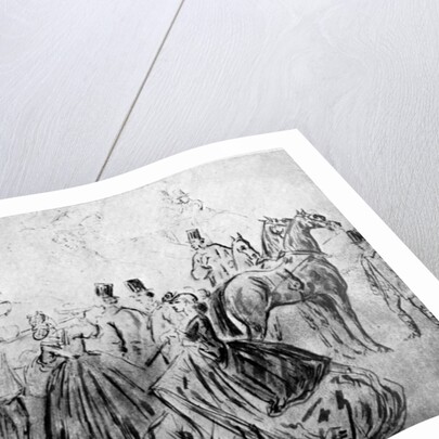 The Promenade by Constantin Guys