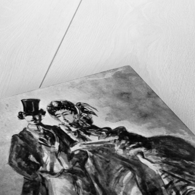 Man and Woman by Constantin Guys