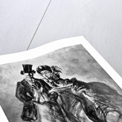 Man and Woman by Constantin Guys