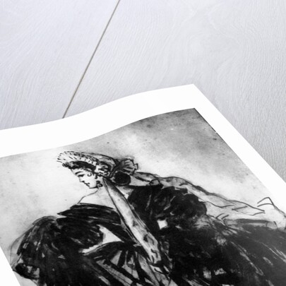 Study of a Woman by Constantin Guys