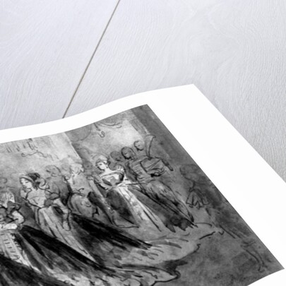 At the Court of Napoleon by Constantin Guys