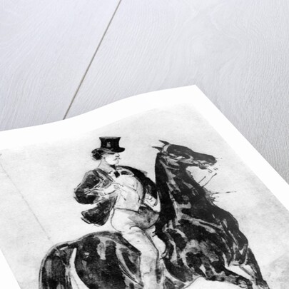 A Dandy by Constantin Guys