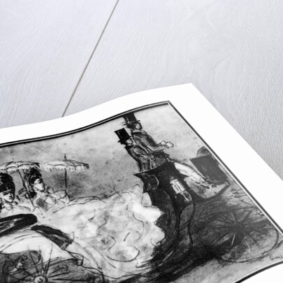 Taking the Air by Constantin Guys