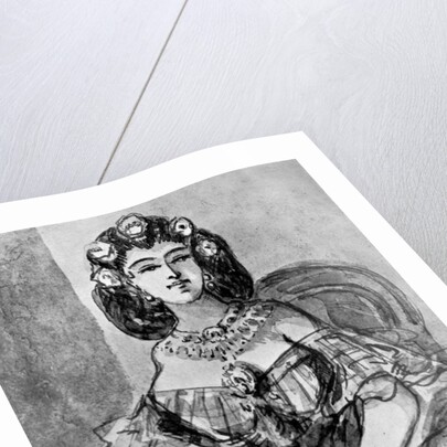 Portrait of a Lady by Constantin Guys