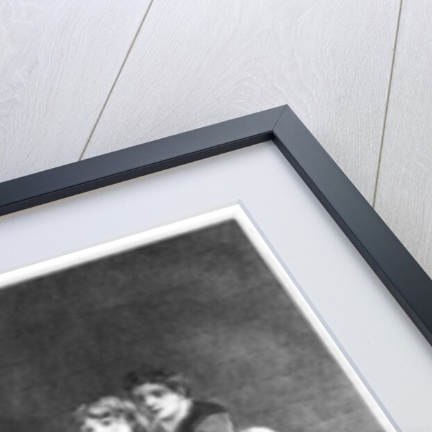 The king relieving the prisoners in Dorchester jail by Cooper