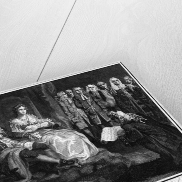 The Bill of Rights read to the Prince and Princess of Orange by Anonymous