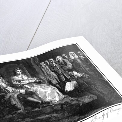 The Bill of Rights read to the Prince and Princess of Orange by Anonymous