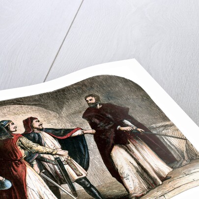 King Richard I (1157-1199) in prison by Anonymous