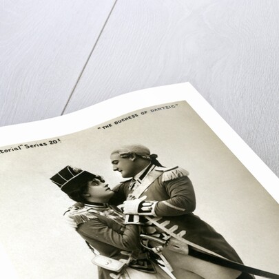 Evie Greene and Denis O'Sullivan in a scene from The Duchess of Dantzig by Raphael Tuck