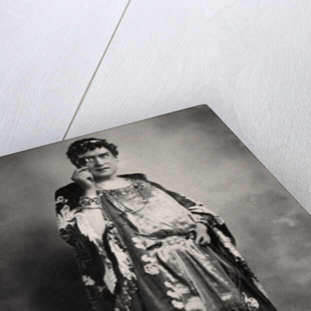 Herbert Beerbohm Tree (1853-1917), English actor by FW Burford