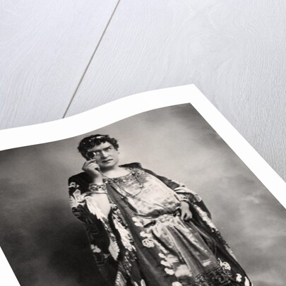 Herbert Beerbohm Tree (1853-1917), English actor by FW Burford