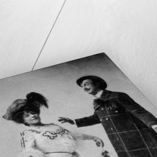 Ada Blanche and JR Hale in a scene from The Medal and the Maid by Anonymous