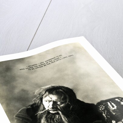 Bransby Williams (1870-1961), British actor by Ralph Dunn & Co.