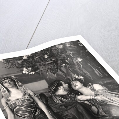 Herbert Beerbohm Tree, Constance Collier and Alice Crawford, English actors by FW Burford