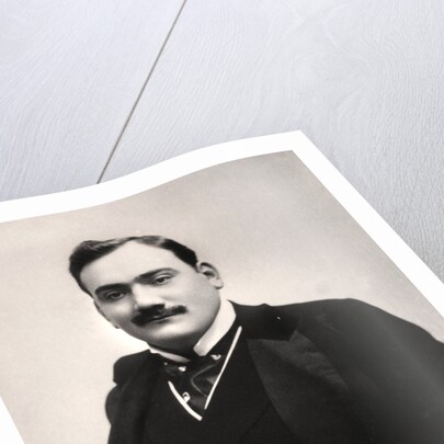 Enrico Caruso (1873-1921), Italian tenor by Rotary Photo