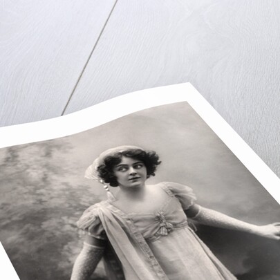 Adrienne Augarde (1882-1913), English actress by Anonymous