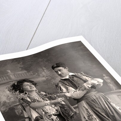 Lily Elsie and Joseph Coyne in The Merry Widow by Foulsham and Banfield