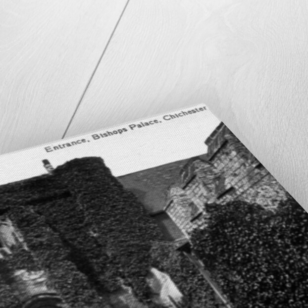 Entrance to the Bishop's Palace, Chichester, Sussex by Anonymous