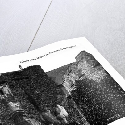 Entrance to the Bishop's Palace, Chichester, Sussex by Anonymous