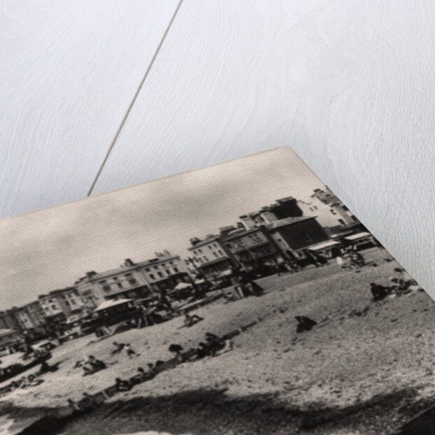 Beach, looking west, Worthing, Sussex by Anonymous