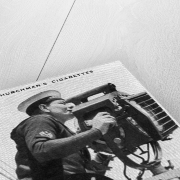 Signalman using 20 Signalling Projector by WA & AC Churchman