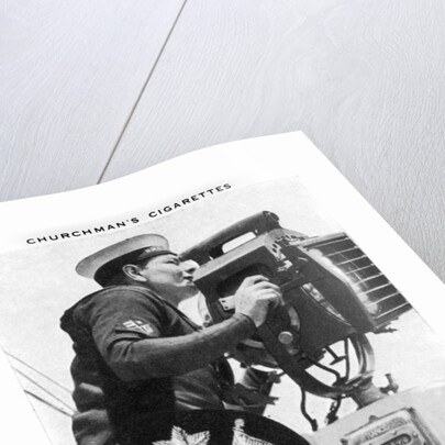 Signalman using 20 Signalling Projector by WA & AC Churchman