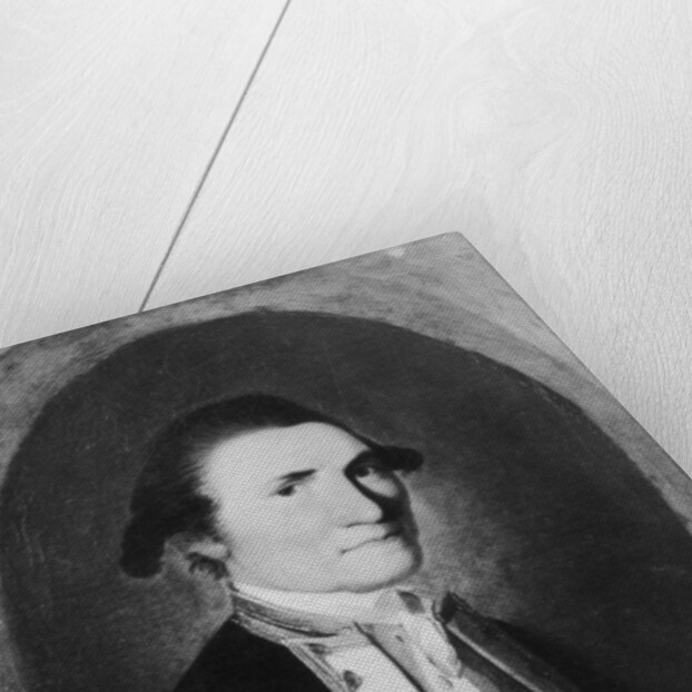 Captain James Cook, 18th century British navigator and explorer by Anonymous