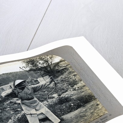 A Manchurian archer, China by CH Graves