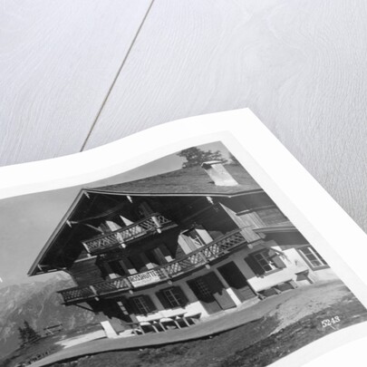 Rosshutte and the Wettersteingebirge mountains, near Seefeld, Austria by Anonymous