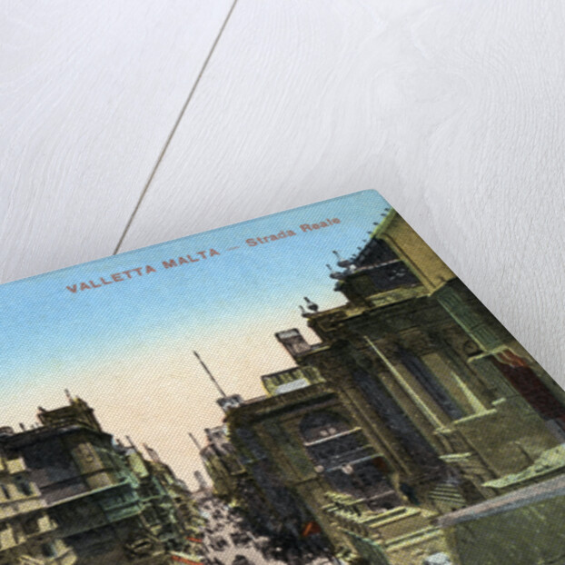 Strada Reale, Valletta Malta by Anonymous