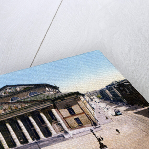 The National Theatre and Maximilian Strasse, Munich, Germany by Anonymous