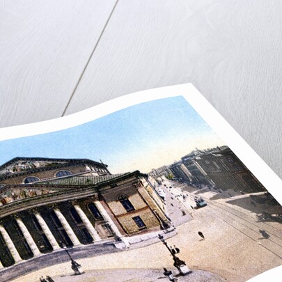 The National Theatre and Maximilian Strasse, Munich, Germany by Anonymous