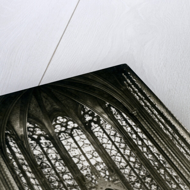 A chapel interior, Paris, France by Anonymous