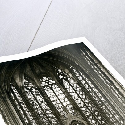 A chapel interior, Paris, France by Anonymous