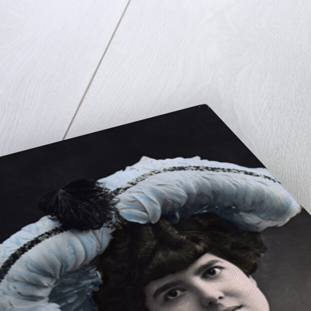 Paule Delys, theatre actress by Walery