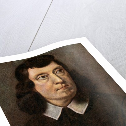 John Milton (1608-1674), English poet by CW Quinnell