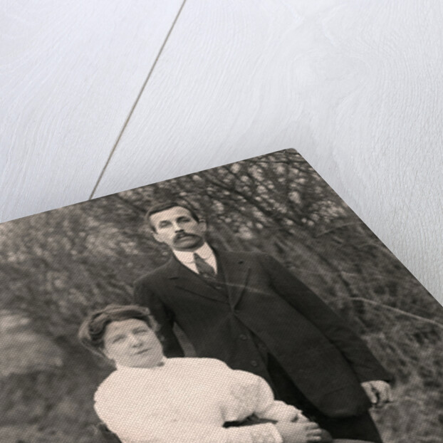 Portrait of a couple outdoors by Anonymous