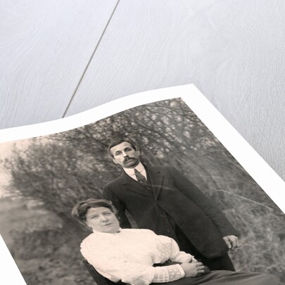 Portrait of a couple outdoors by Anonymous