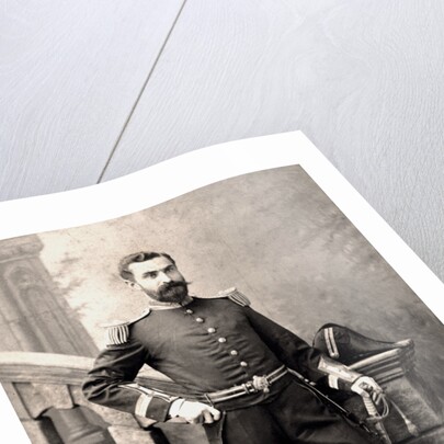 An officer in full uniform by Anonymous