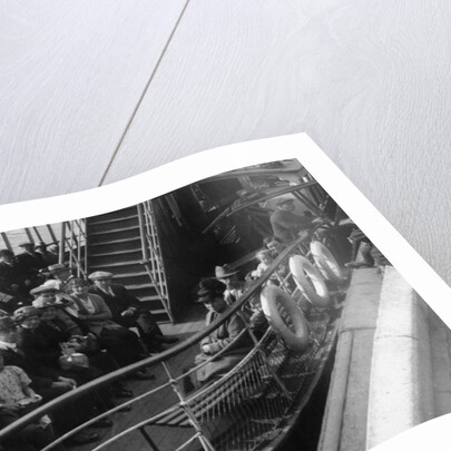 Passengers on board a boat, Bournemouth, Dorset by Anonymous