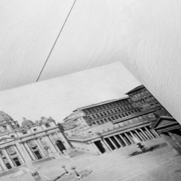 St Peter's Square, Rome by Anonymous