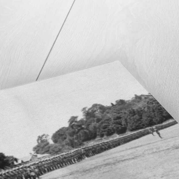 5th Battalion East Surrey regiment on parade, Chakrata by Anonymous