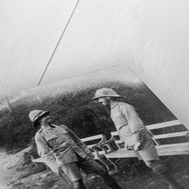 British soldiers, Chakrata, India by Anonymous