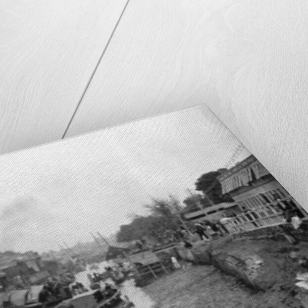 Scene from Whitely bridge, Ashar, Iraq by Anonymous