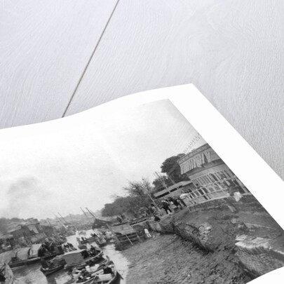 Scene from Whitely bridge, Ashar, Iraq by Anonymous